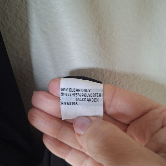 Talbots Petite Womens Black Short Sleeve Wrap Dress Knee-length Size 16 - Picture 5 of 6